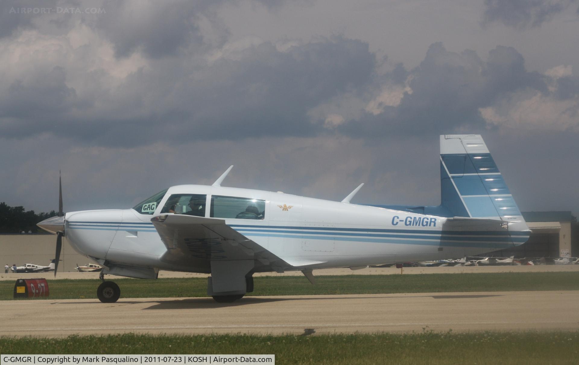 C-GMGR, 1981 Mooney M20J 201 C/N 24-1166, Mooney M20J
