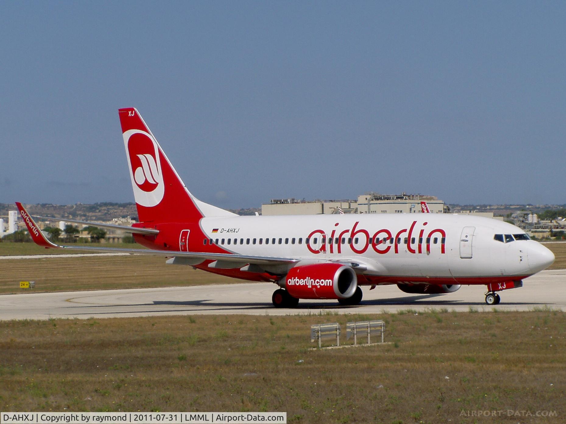 D-AHXJ, 2008 Boeing 737-7Q8 C/N 35277, B737-700 D-AHXJ Air Berlin