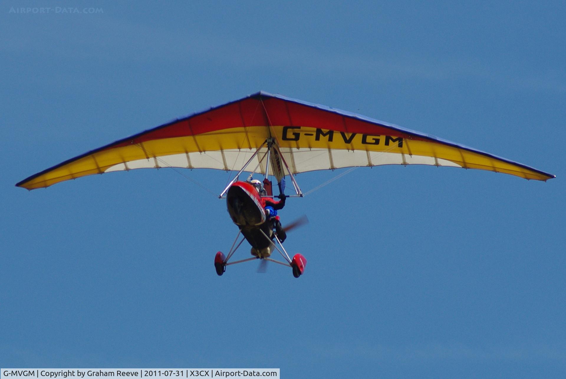 G-MVGM, 1988 Mainair Gemini Flash IIA C/N 691-988-6-W481, At Northrepps.
