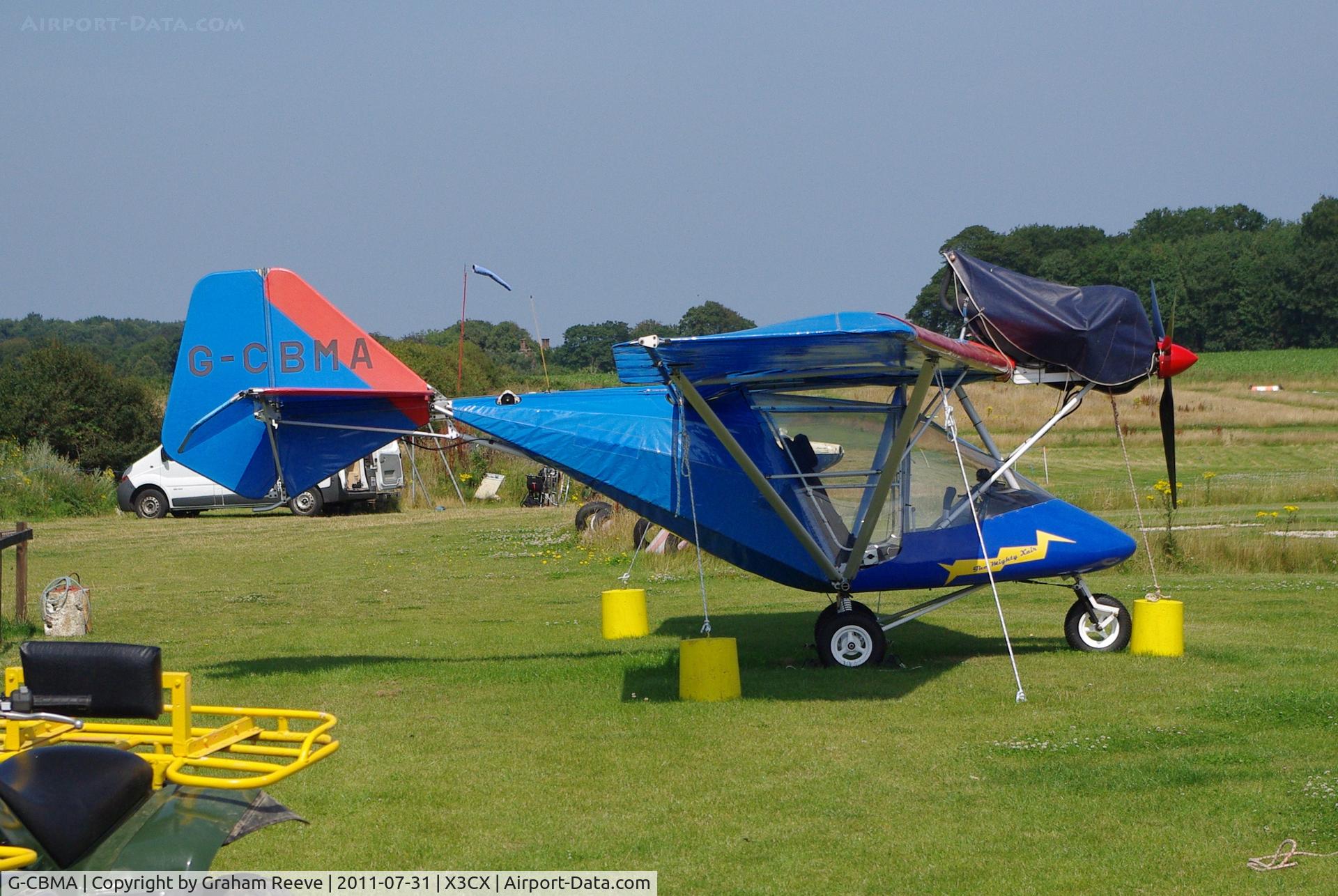 G-CBMA, 2002 X'Air 582(10) C/N BMAA/HB/204, Parked at Northrepps.