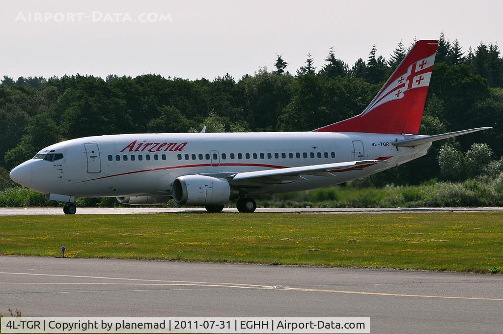 4L-TGR, 1990 Boeing 737-59D C/N 24694, Taken from the Flying Club ex G-THOC