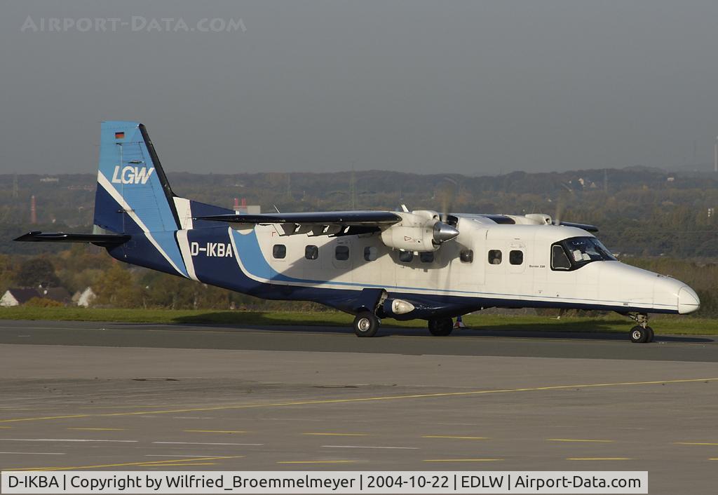 D-IKBA, 1985 Dornier 228-201 C/N 8066, LGW / Taxiing to Runway 24.