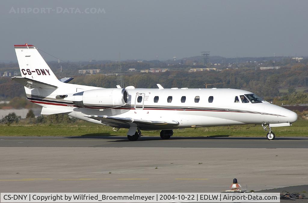 CS-DNY, 2001 Cessna 560XL Citation Excel C/N 560-5216, Taxiing out to Runway 24.