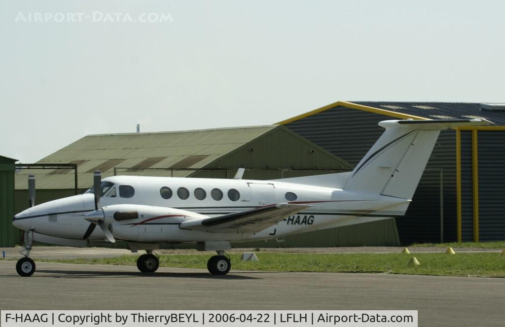 F-HAAG, 1980 Beech 200 King Air C/N BB-722, Aérodrome Chalon sur Saône-Côte d'Or-Bourgogne