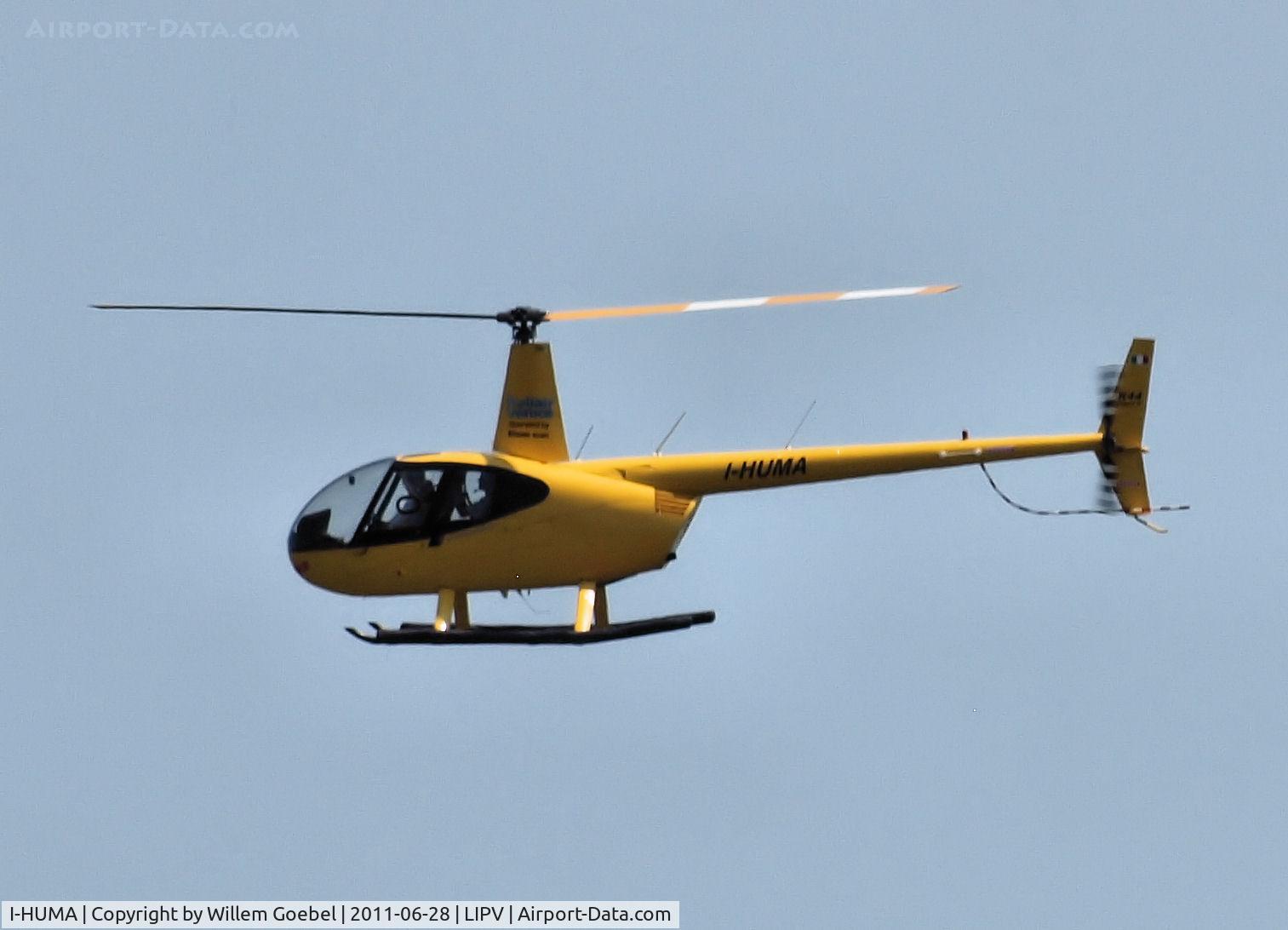 I-HUMA, 2006 Robinson R44 Clipper II C/N 11348, Photo is in Venice harbour