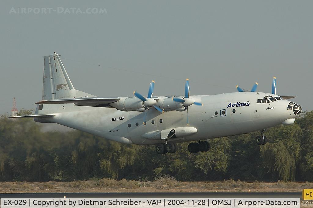 EX-029, 1968 Antonov An-12BP C/N 8345607, Antonov 12