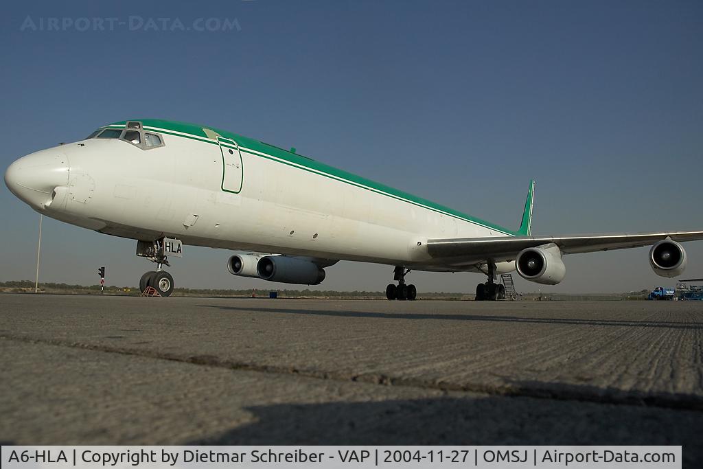 A6-HLA, 1969 Douglas DC-8-63F C/N 46034, Heavylift Arabia DC8-63