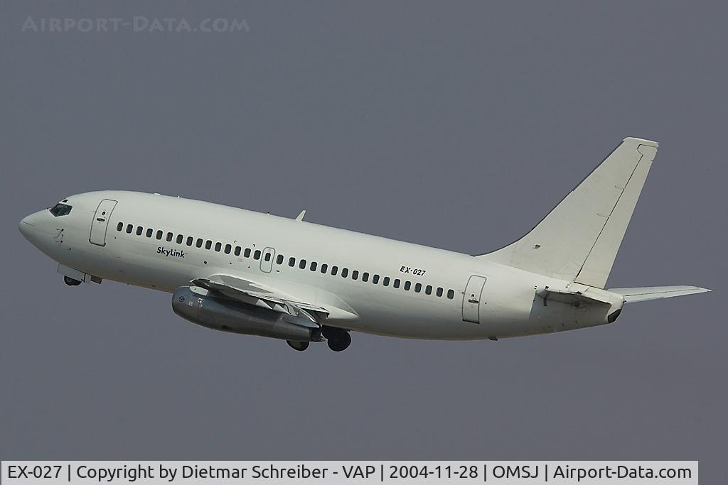EX-027, 1985 Boeing 737-2T4 C/N 23444, Skylink Boeing 737-200