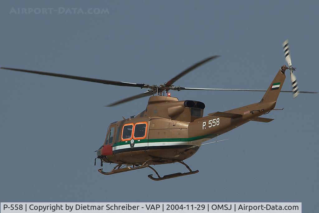 P-558, Bell 412 C/N Not found P-558, UAE Air Force Bell 412
