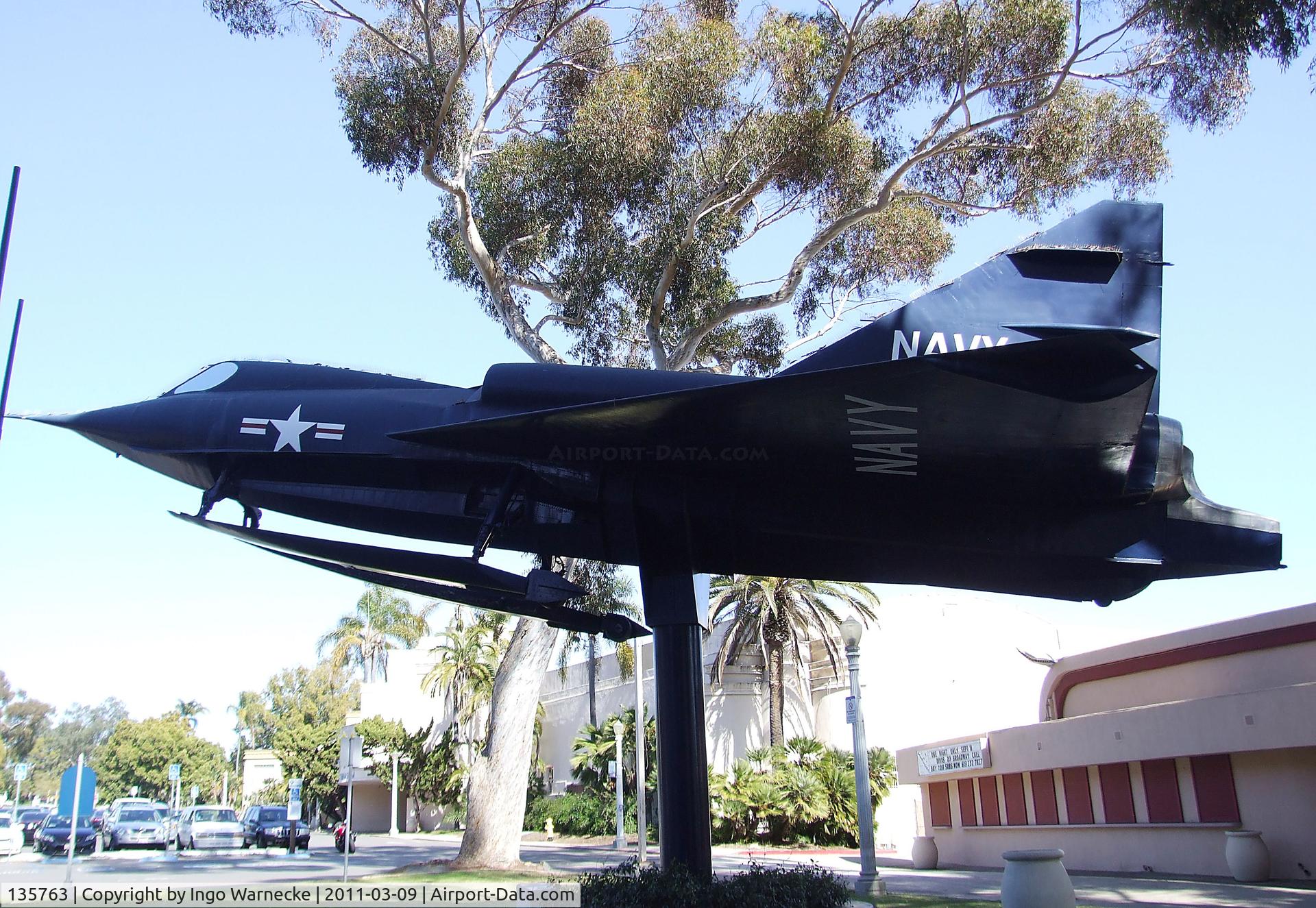 135763, 1955 Convair YF2Y-1 Sea Dart C/N Not found 135763, Convair YF2Y-1 Sea Dart at the San Diego Air & Space Museum, San Diego CA