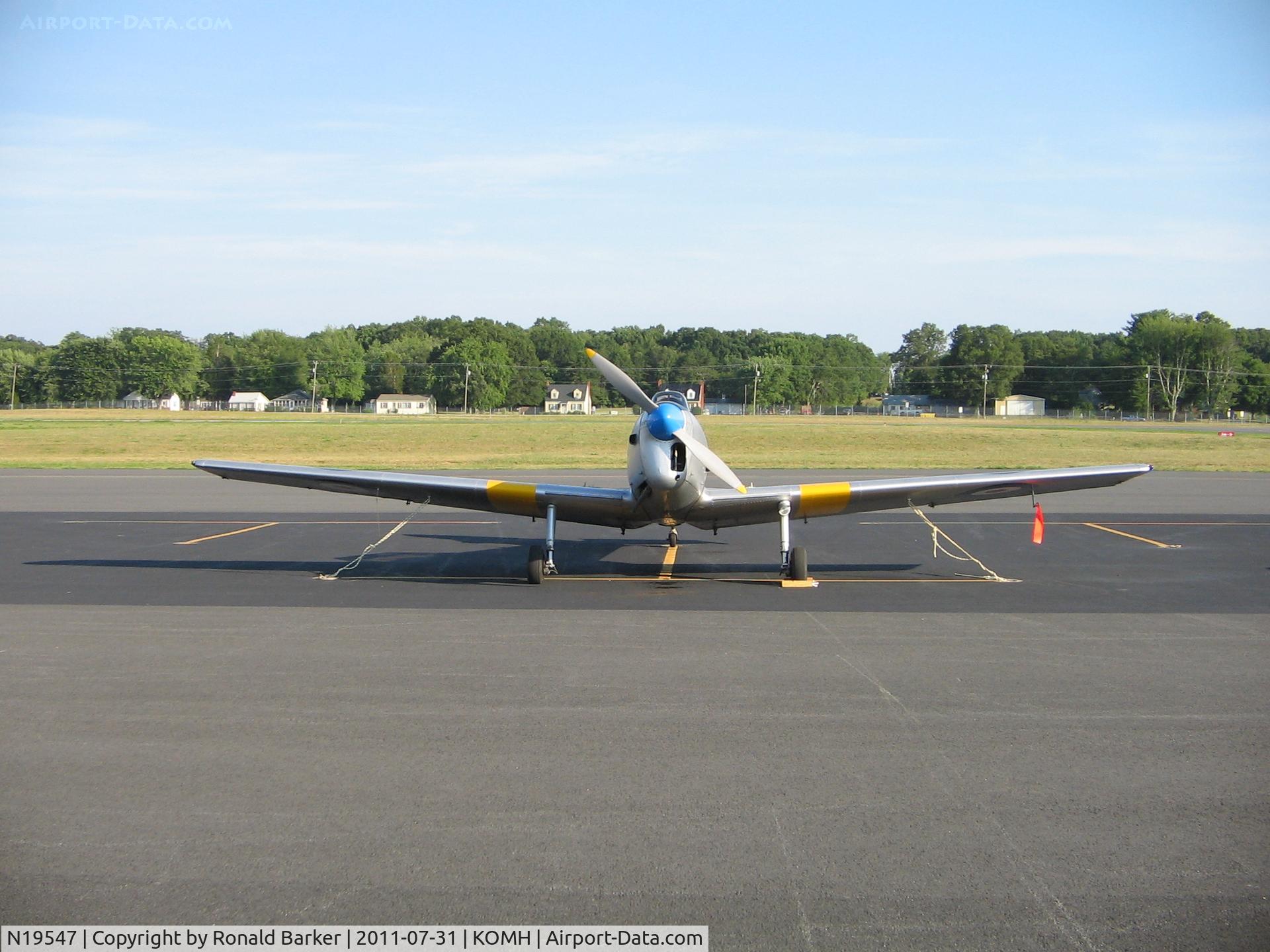 N19547, 1951 De Havilland DHC-1 Chipmunk T.10 C/N C1/0482, Orange