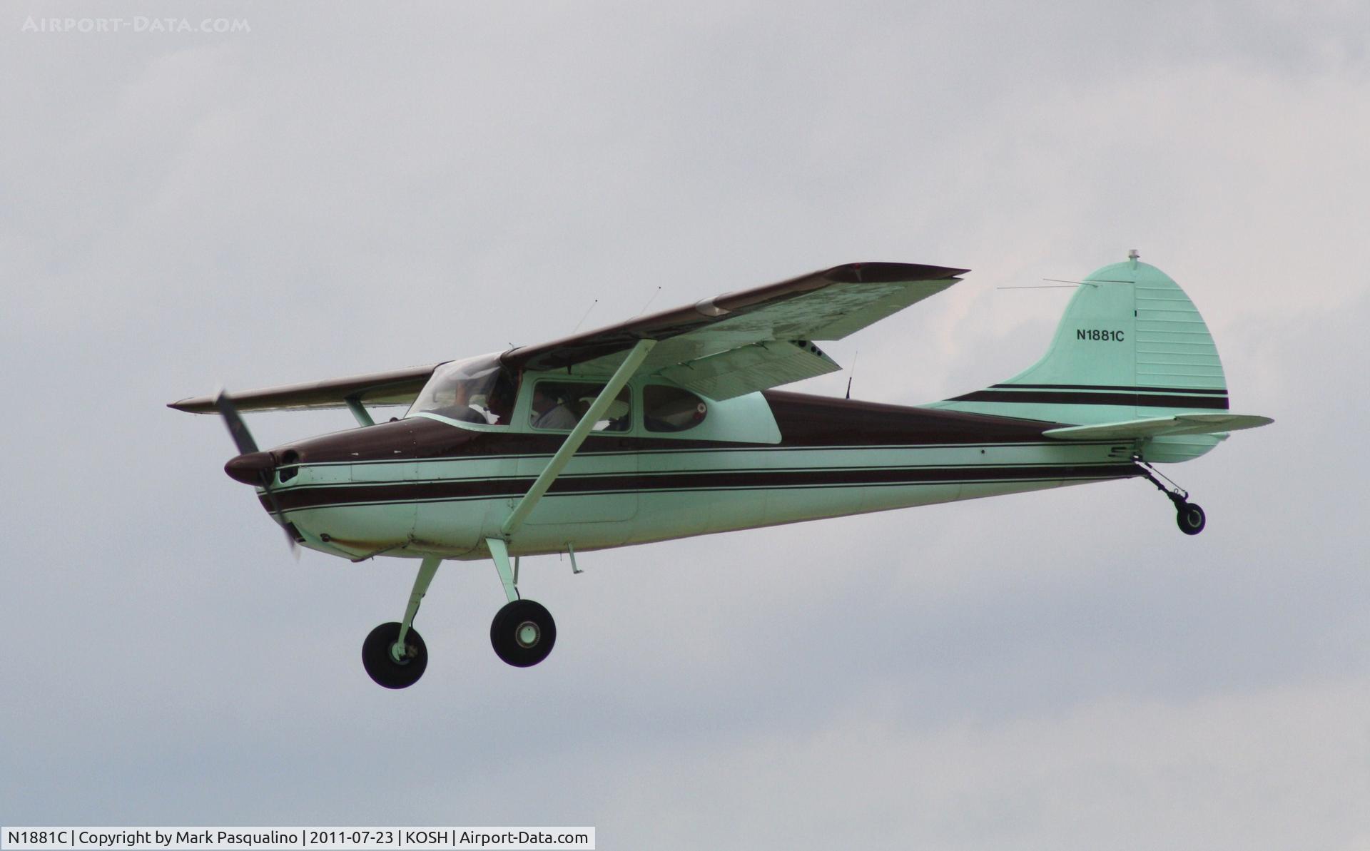 N1881C, 1953 Cessna 170B C/N 26025, Cessna 170B