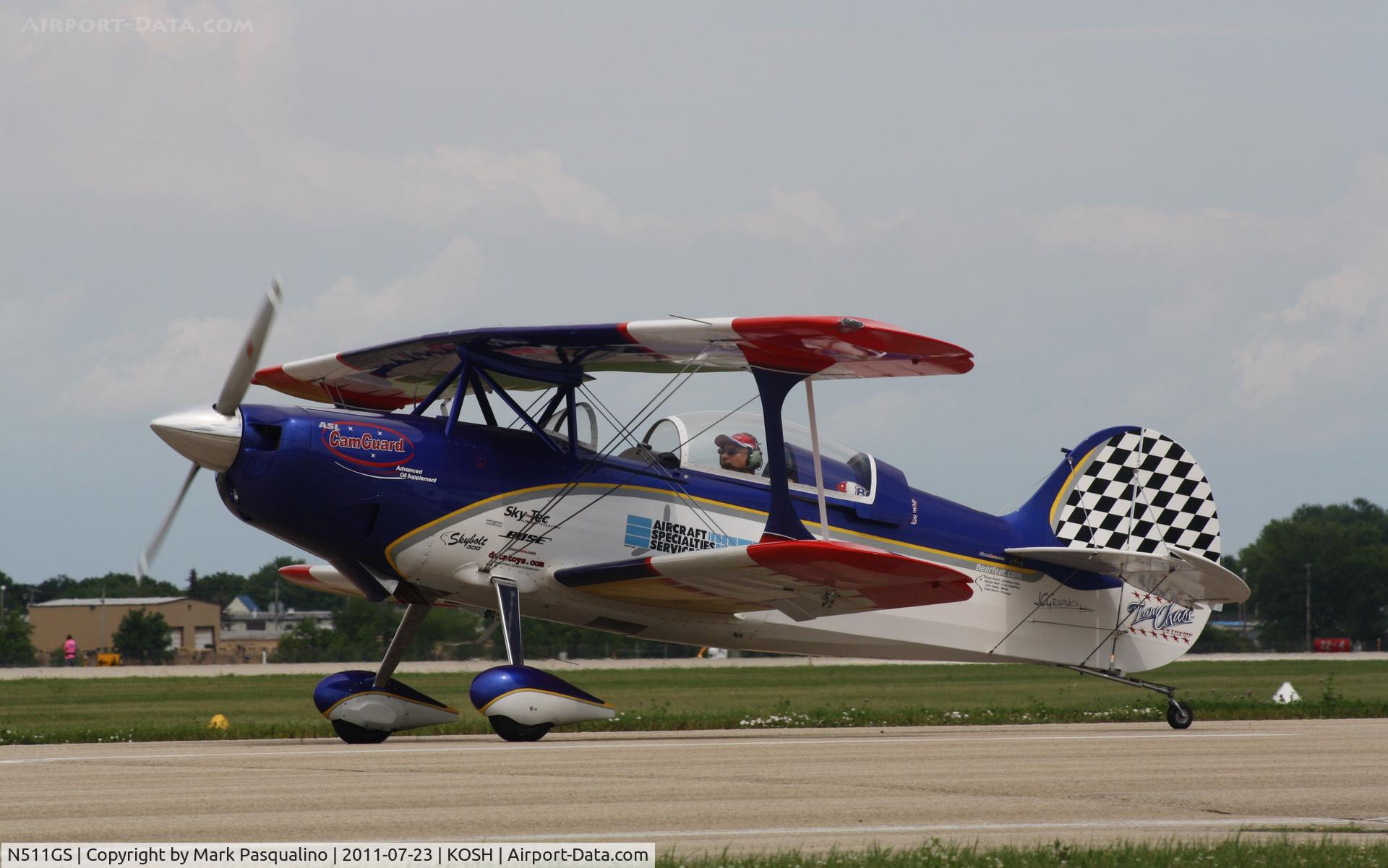 N511GS, 1993 Steen Skybolt 300 C/N HR30091001, Skybolt 300
