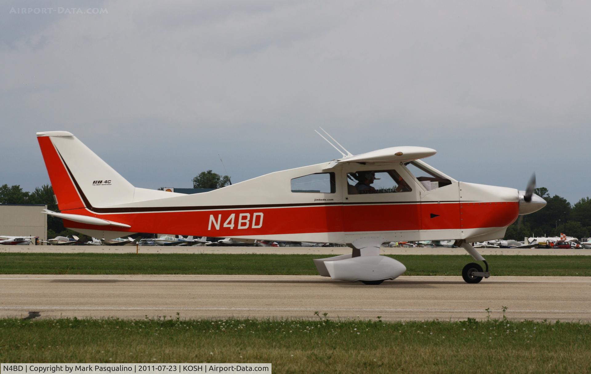 N4BD, 1975 Bede BD-4 C/N 800, Bede BD-4