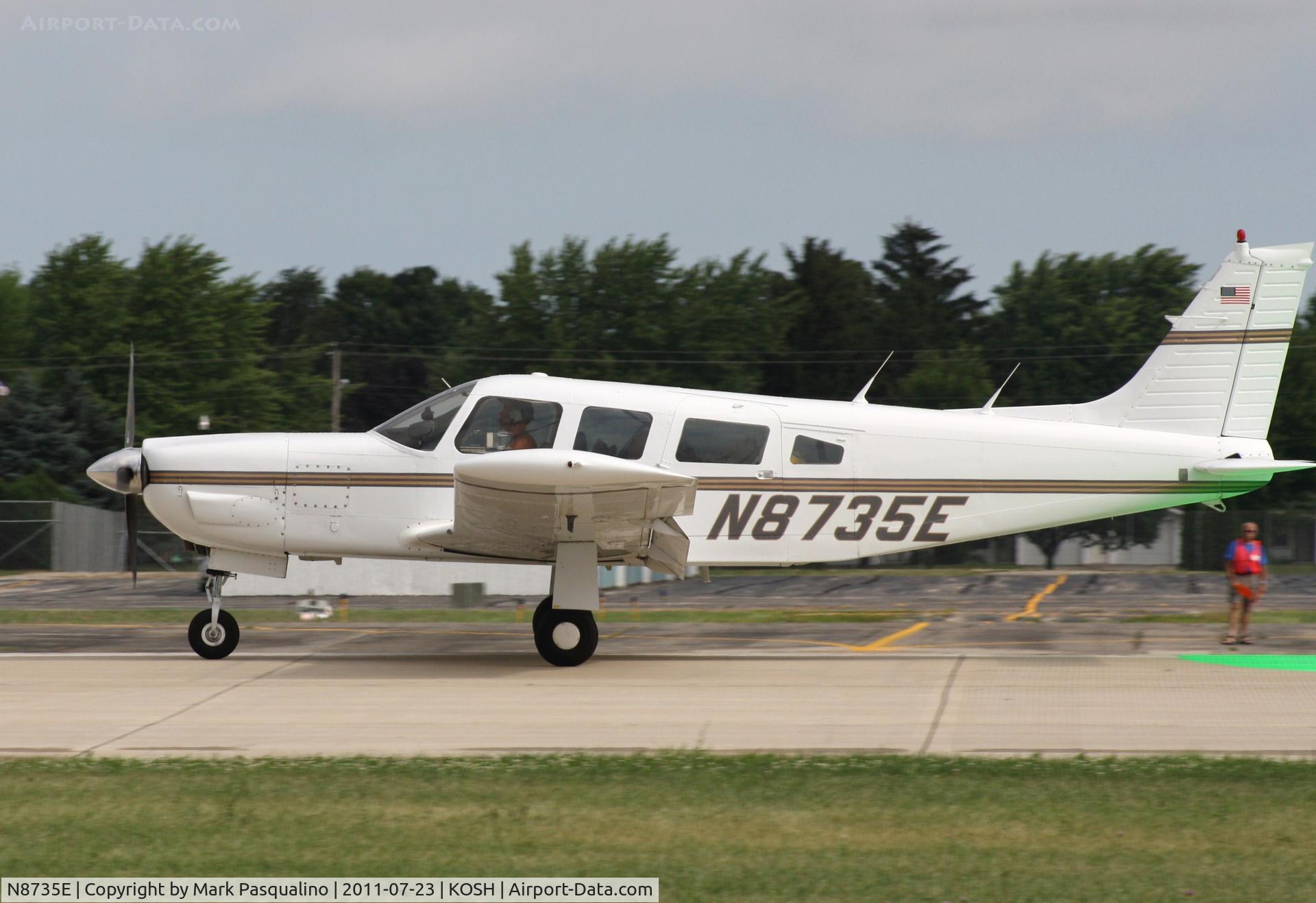 N8735E, 1976 Piper PA-32R-300 Cherokee Lance C/N 32R7680169, Piper PA-32R-300