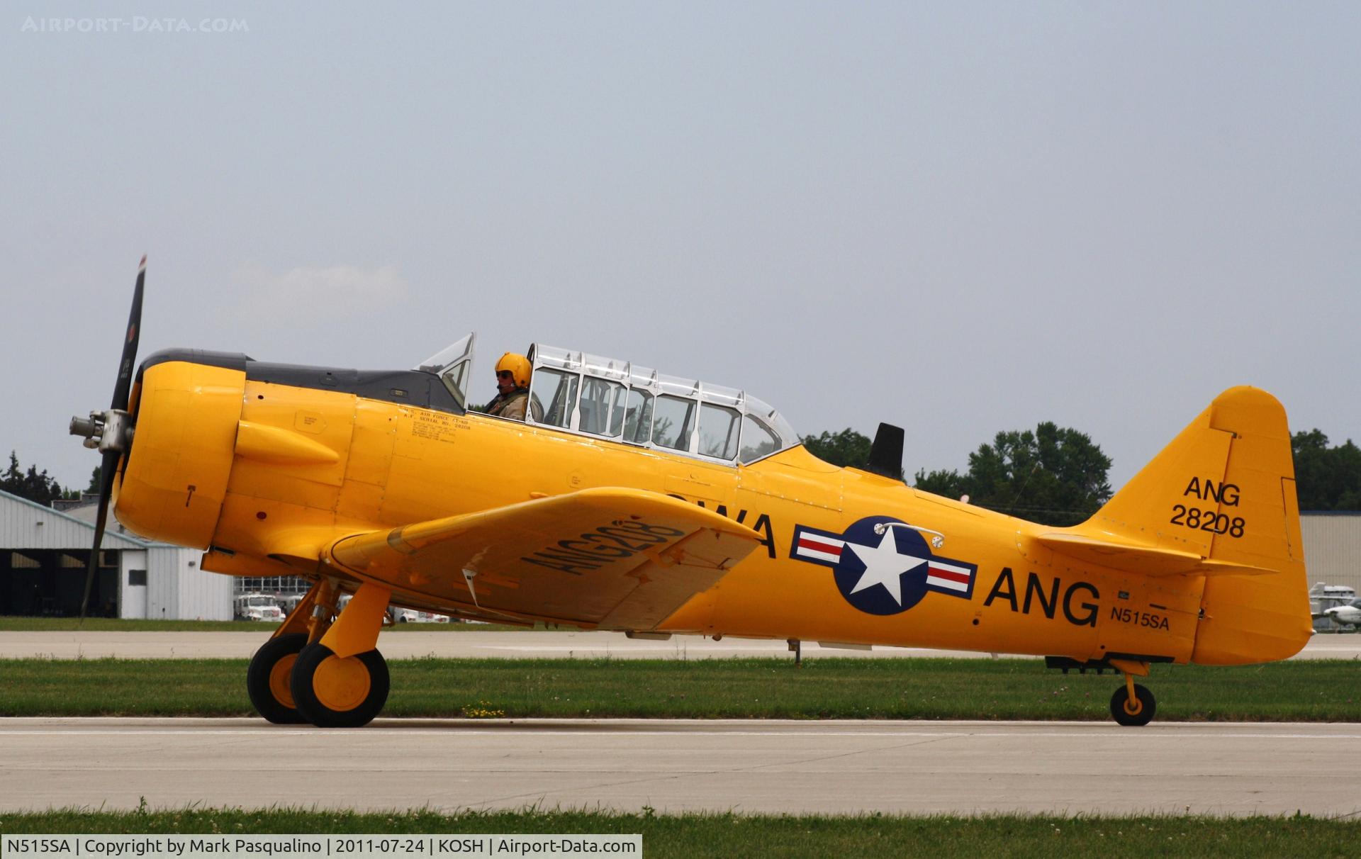 N515SA, 1943 North American AT-6D C/N 8814953, North American AT-6D