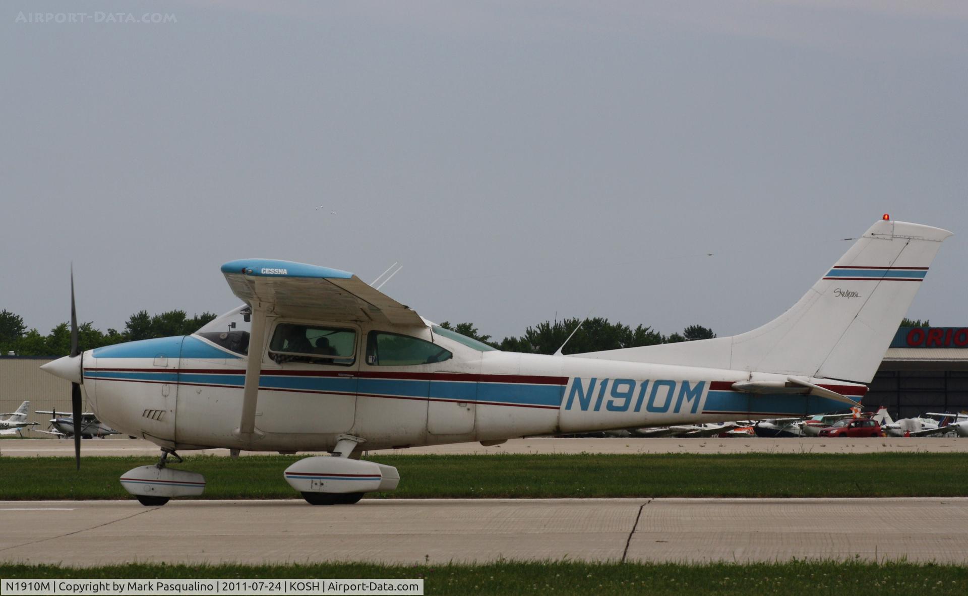 N1910M, 1975 Cessna 182P Skylane C/N 18264475, Cessna 182P