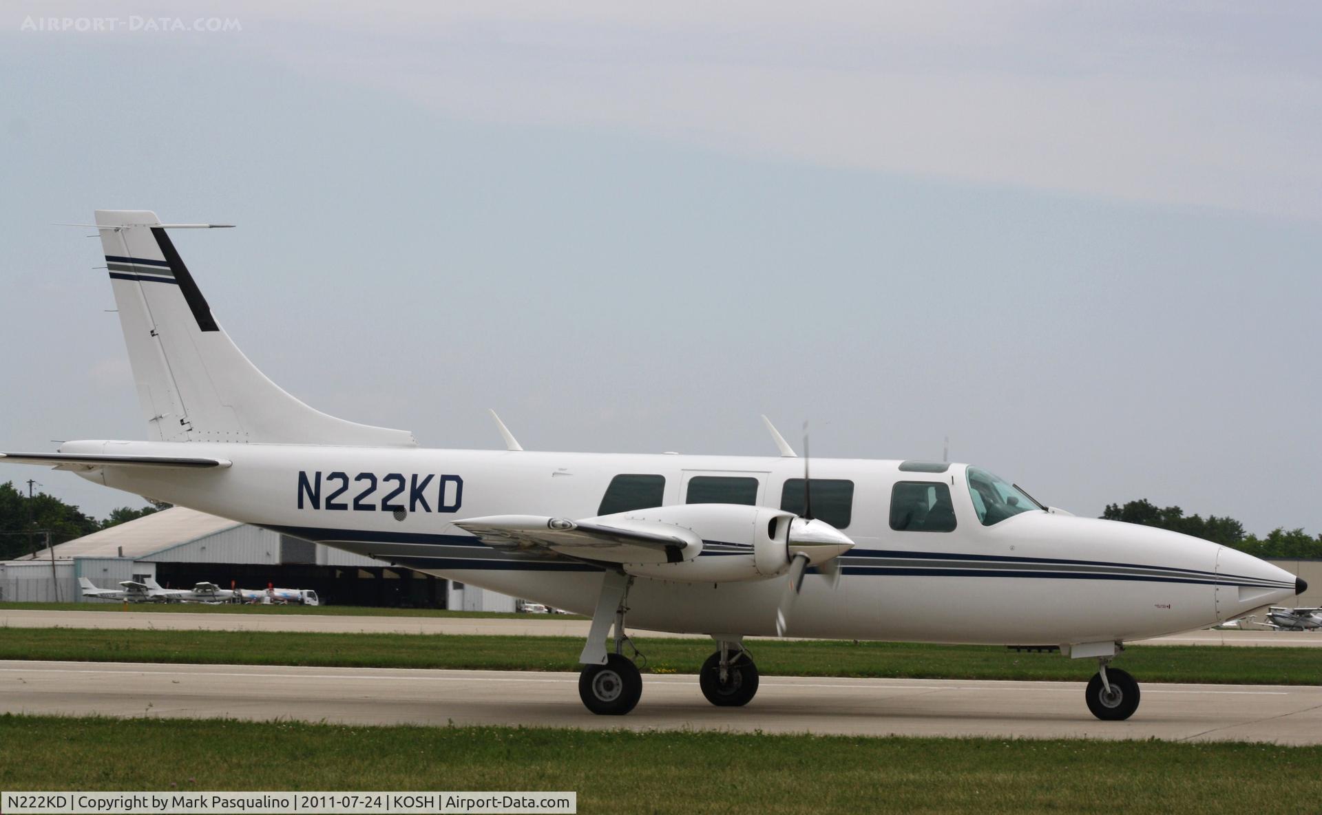 N222KD, Piper Aerostar 600 C/N 60-0557-181, Aerostar 600