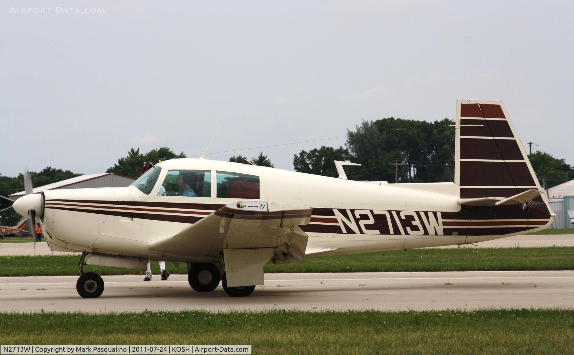 N2713W, 1966 Mooney M20C Ranger C/N 3334, Mooney M20C