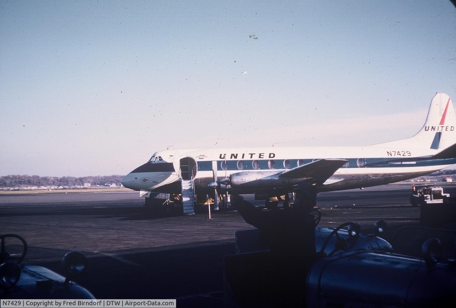 N7429, Lockheed Vega 5C C/N 18, This Photo was taken in Detroit by my father sometime in the early to mid 1960's.