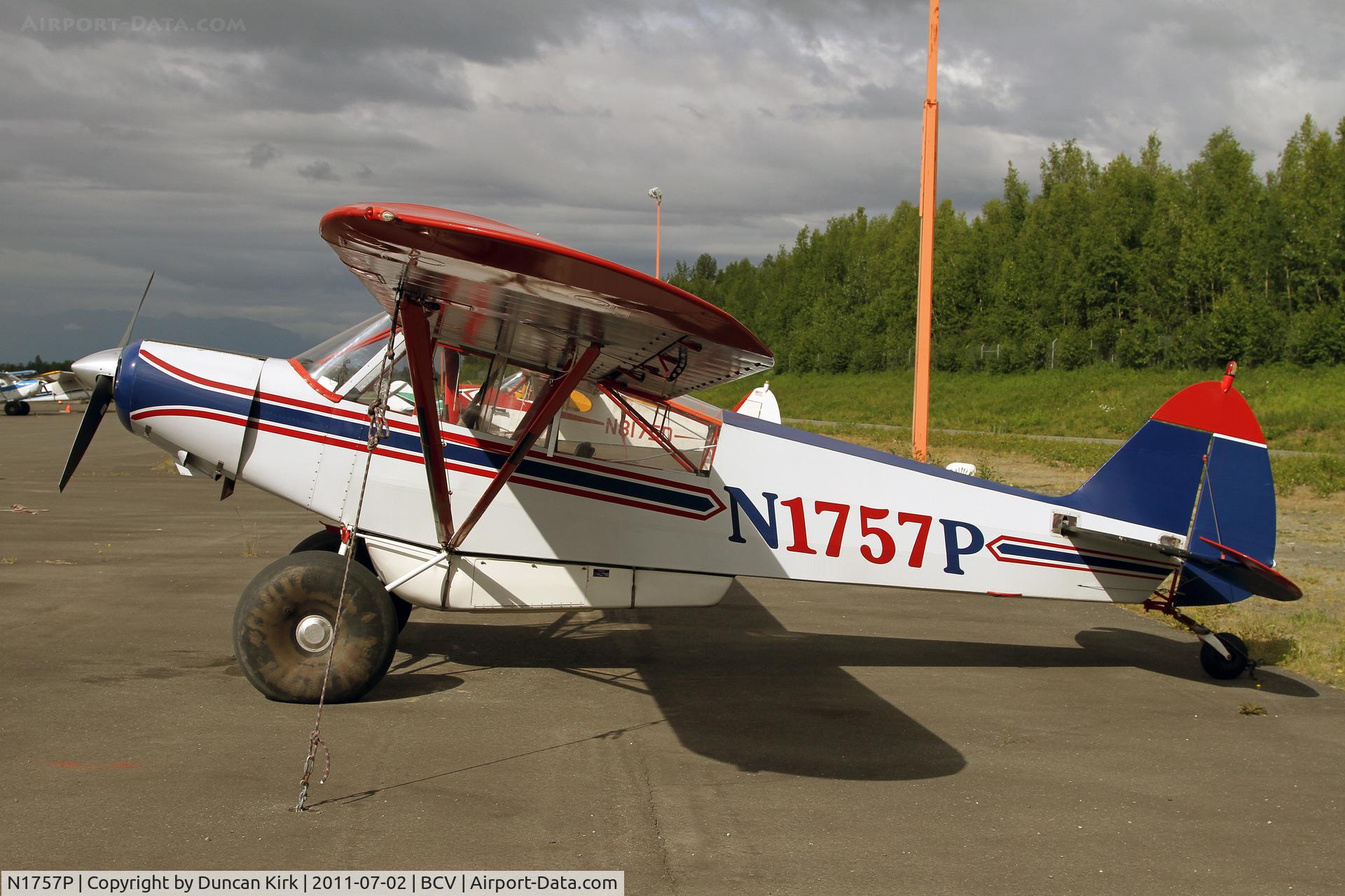N1757P, 1954 Piper PA-18-150 Super Cub C/N 18-4077, Very nice paint job