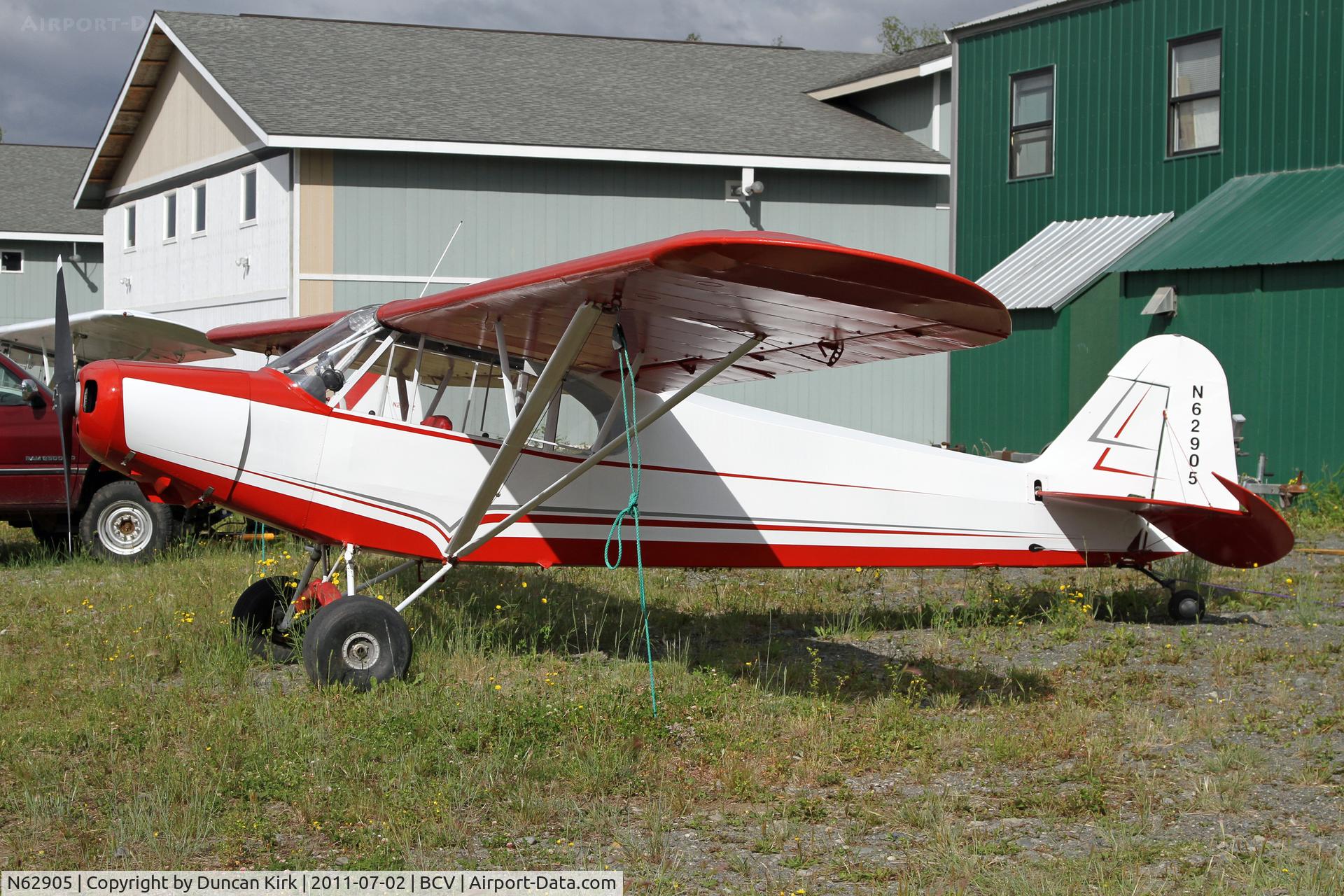 N62905, 1996 Hefty Curt POLAR CUB C/N 0001, Ratio of tail-draggers to nose gear in AK 90/10??