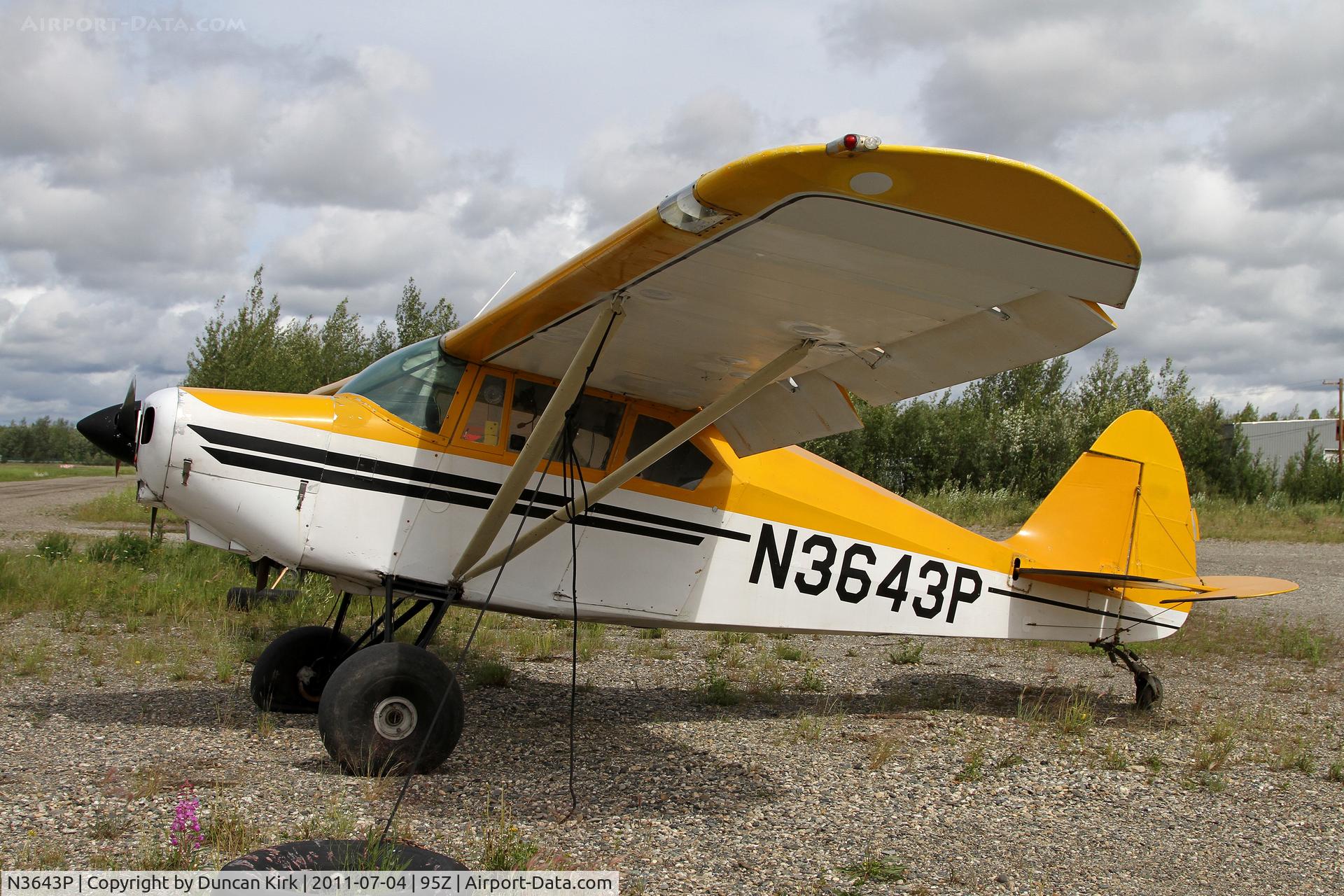 N3643P, 1955 Piper PA-22-150 C/N 22-3394, All taildraggers here