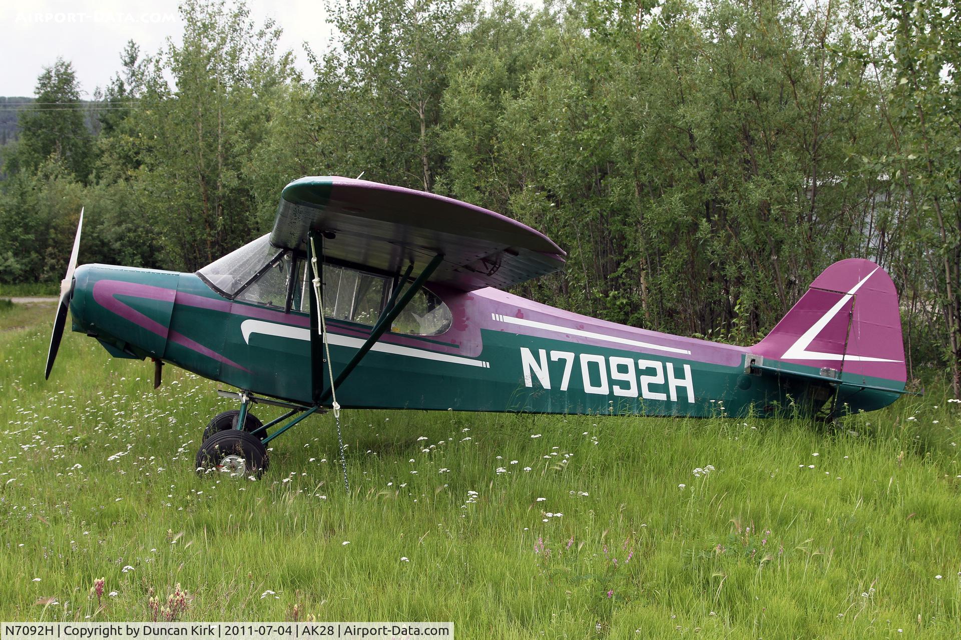 N7092H, 1963 Piper J3C-65 Cub C/N 20343, Very picturesque!