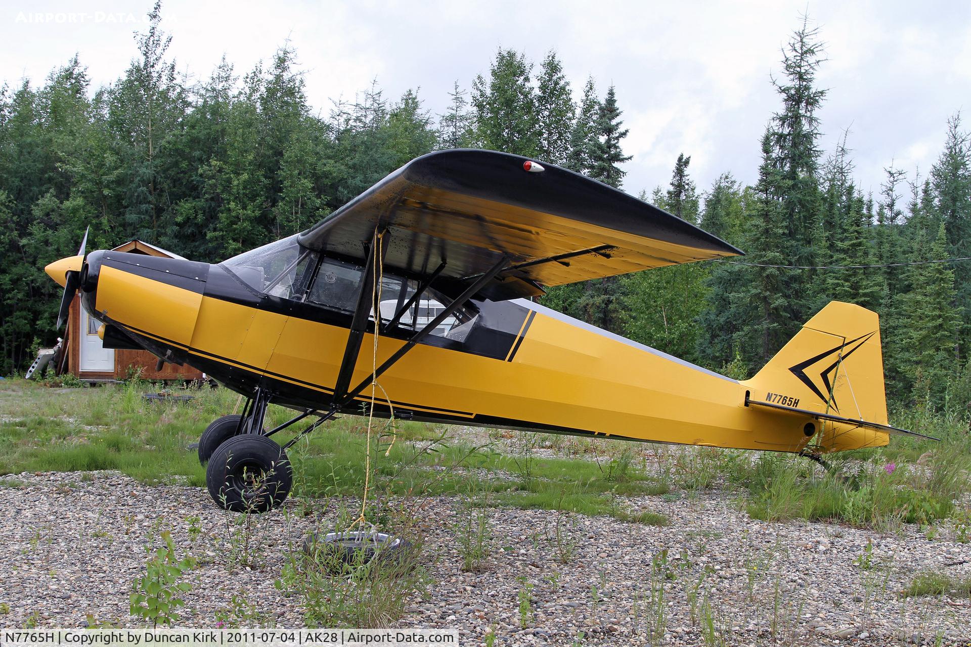N7765H, 1946 Piper PA-12 Super Cruiser C/N 12-663, Regretably the weather was dreary at this field with 100+ planes