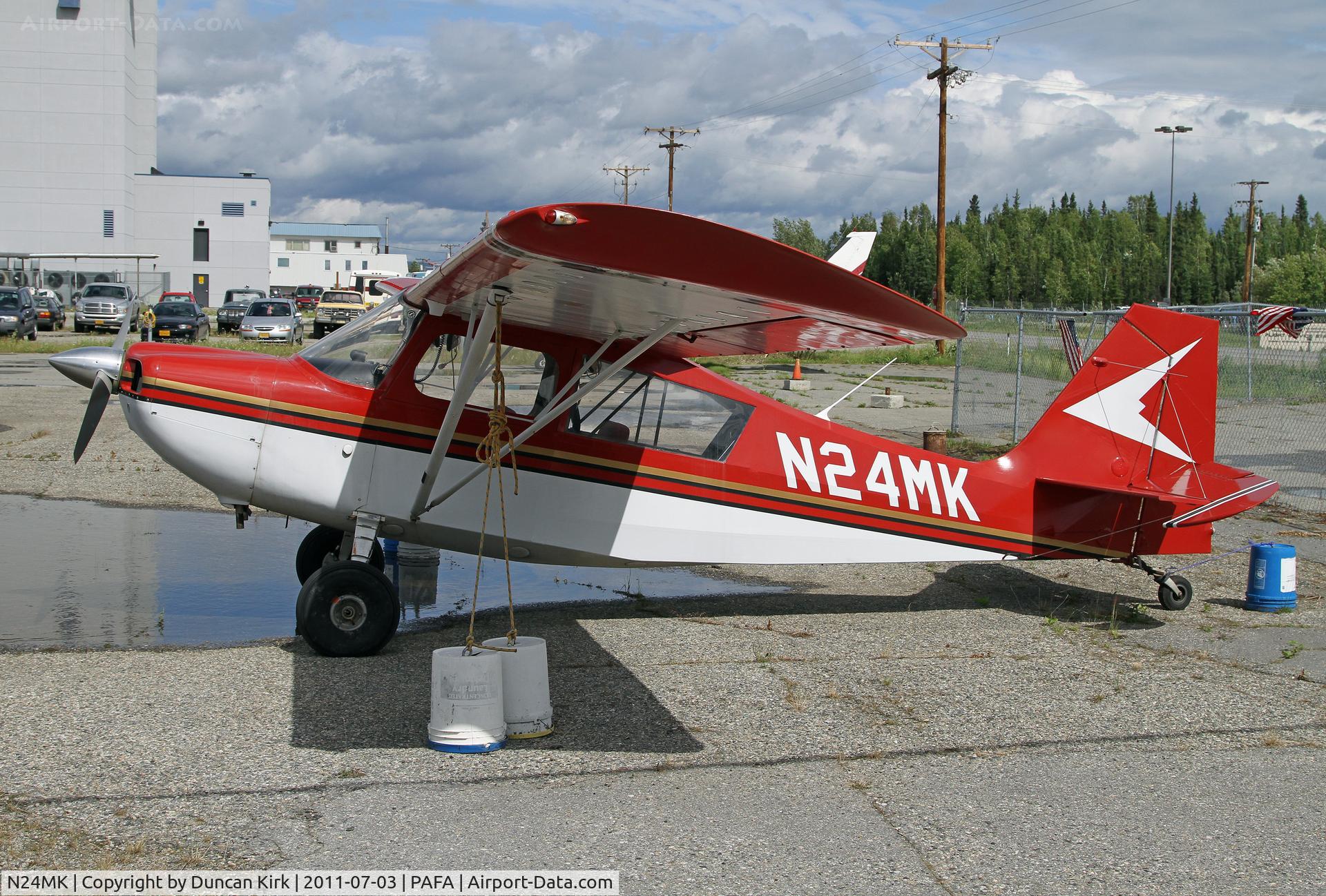 N24MK, 1969 Champion 7GCBC C/N 151, When the sun shines 21 hours in July photography is made easier!