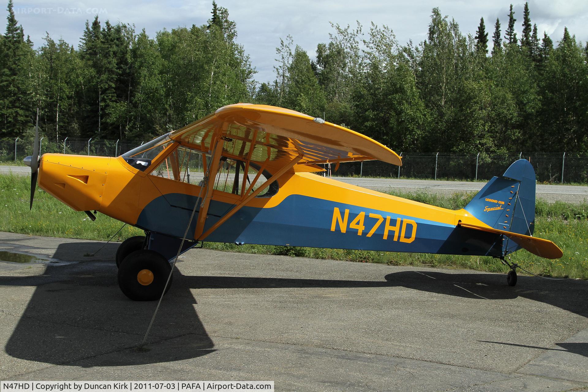 N47HD, American Legend AL11 C/N AL-1049, Another taildragger!