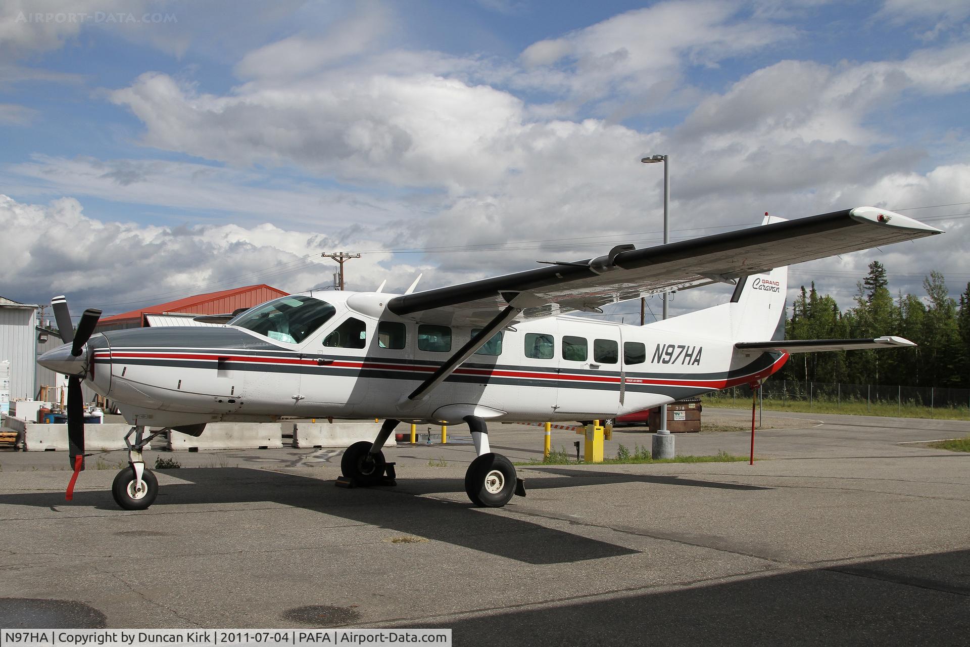 N97HA, 1997 Cessna 208B C/N 208B0610, The Caravan is slowly replacing Piper & Cessna twins