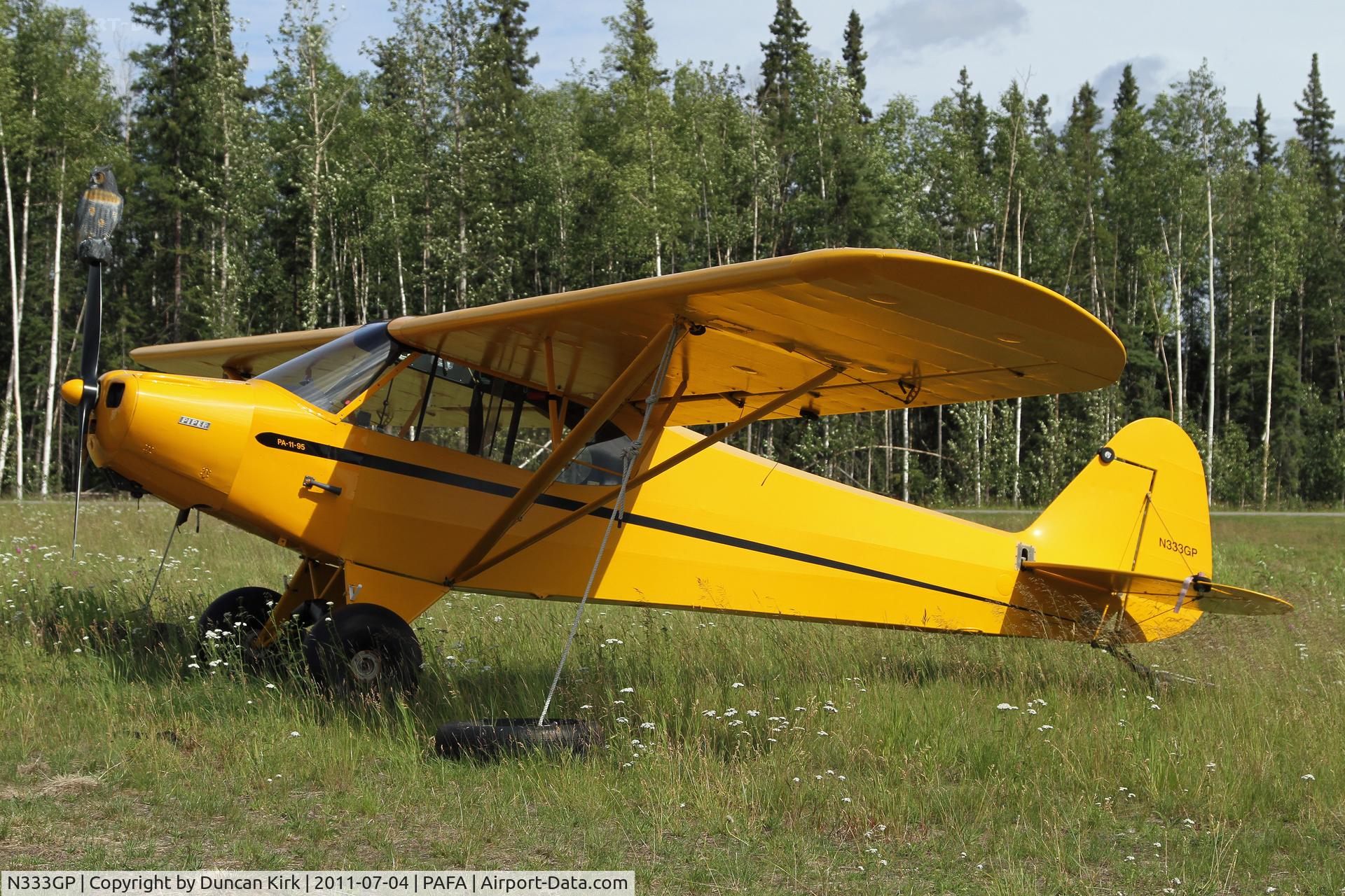 N333GP, 1948 Piper PA-11 Cub Special C/N 11-446, A precursor to the PA-18