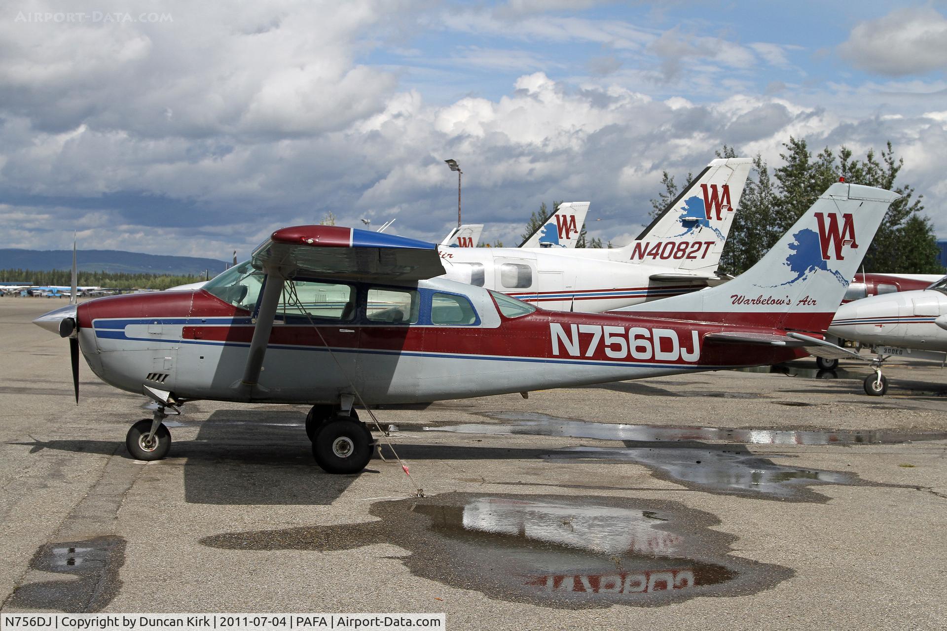N756DJ, 1977 Cessna U206G Stationair C/N U20604005, Warbelow's smaller chariot