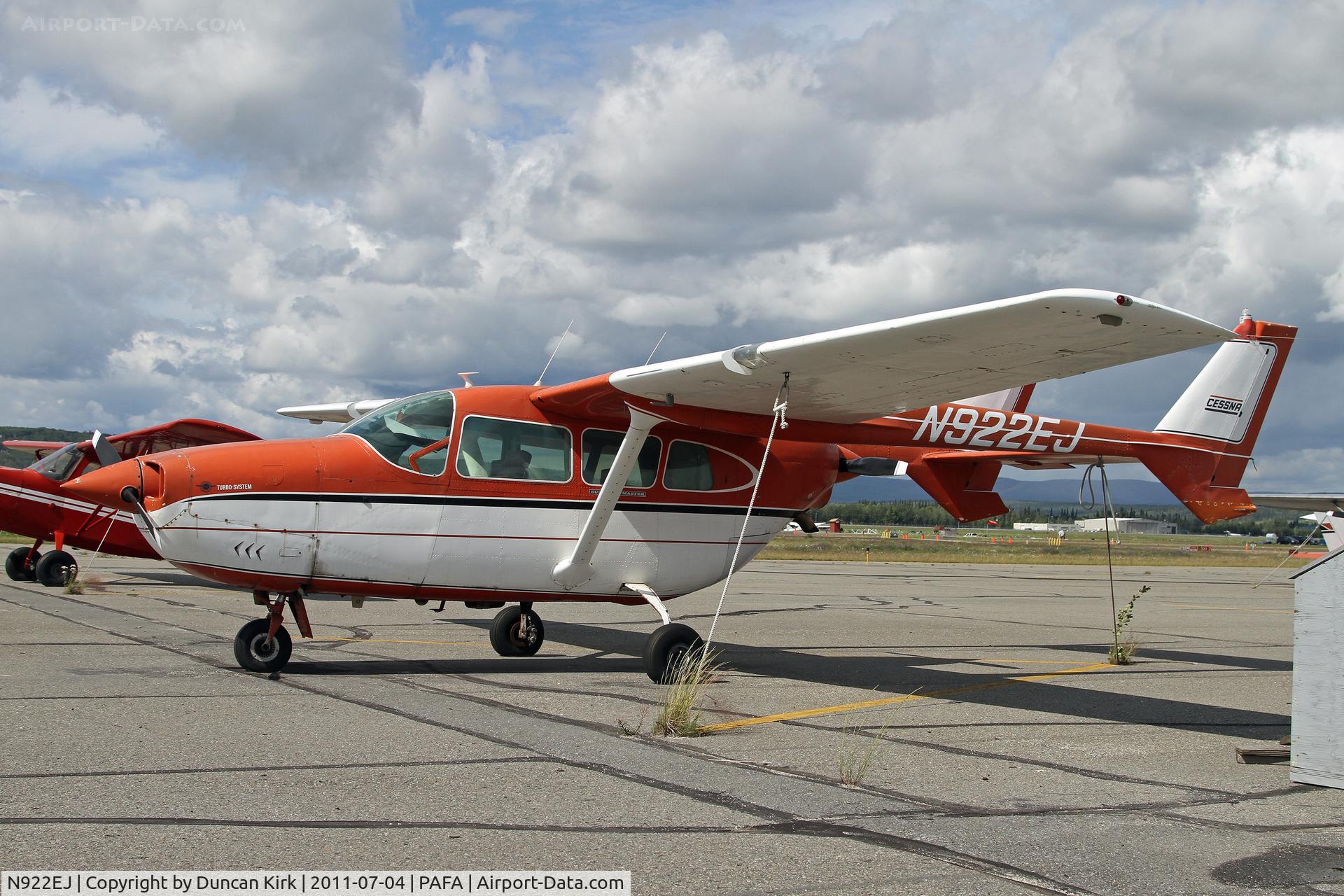 N922EJ, 1968 Cessna T337C Turbo Super Skymaster C/N 337-0944, Rare sight in AK