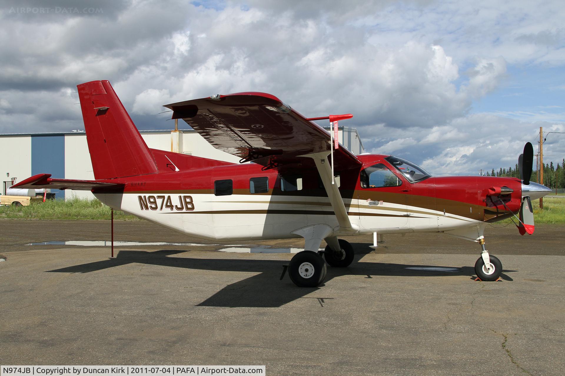 N974JB, 2009 Quest Kodiak 100 C/N 100-0014, The Kodiak is a cheaper Caravan