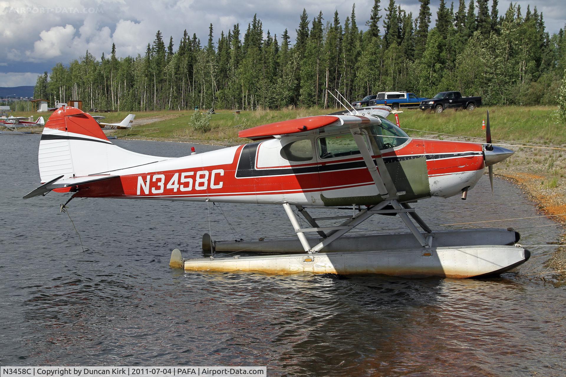 N3458C, 1954 Cessna 170B C/N 26501, So Alaska