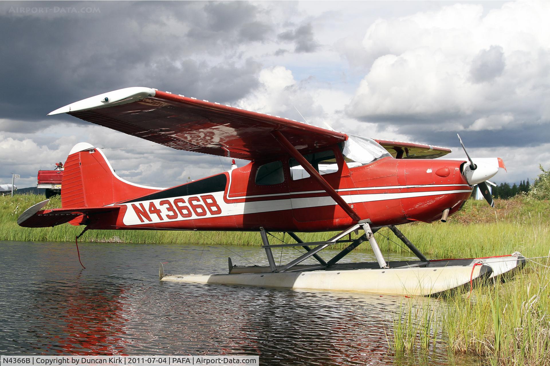 N4366B, 1955 Cessna 170B C/N 26710, Nice paint job