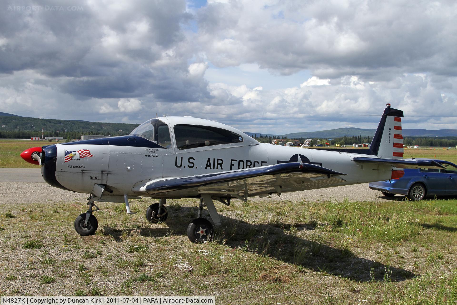 N4827K, 1949 Ryan Navion A C/N NAV-4-1827, Unusual AK resident