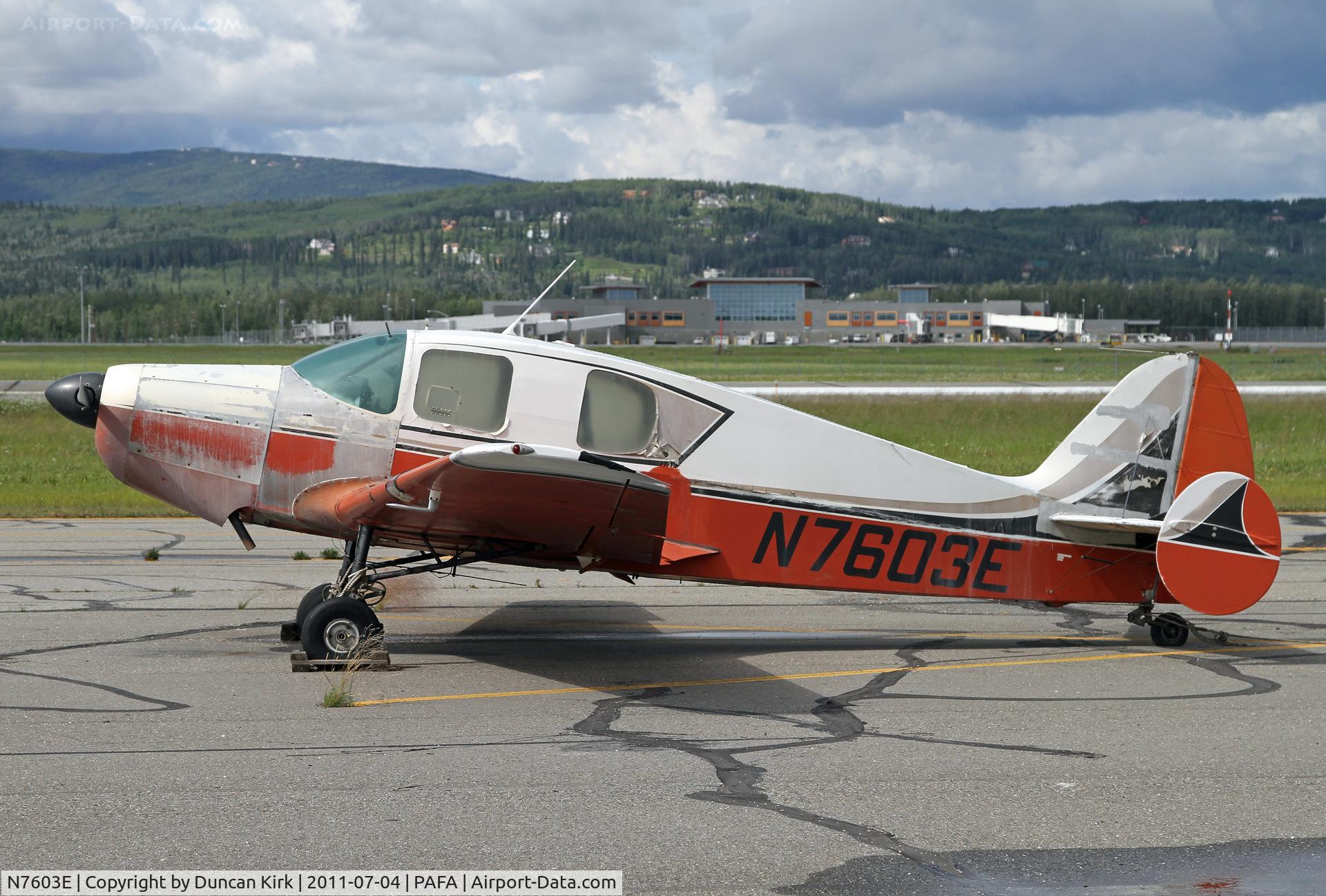 N7603E, 1959 Bellanca 14-19-2 Cruisair Senior C/N 4105, A gem for Alaska despite looking a little ratty