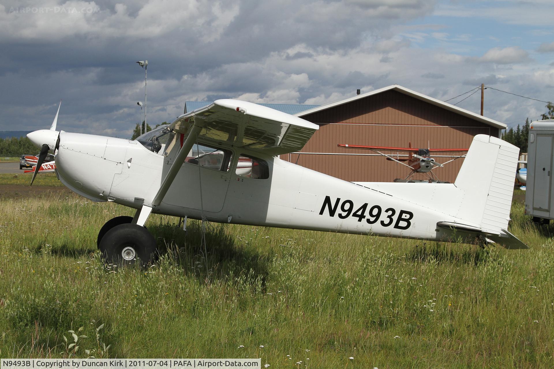 N9493B, 1958 Cessna 175 Skylark C/N 55293, How about a cheatline!!!