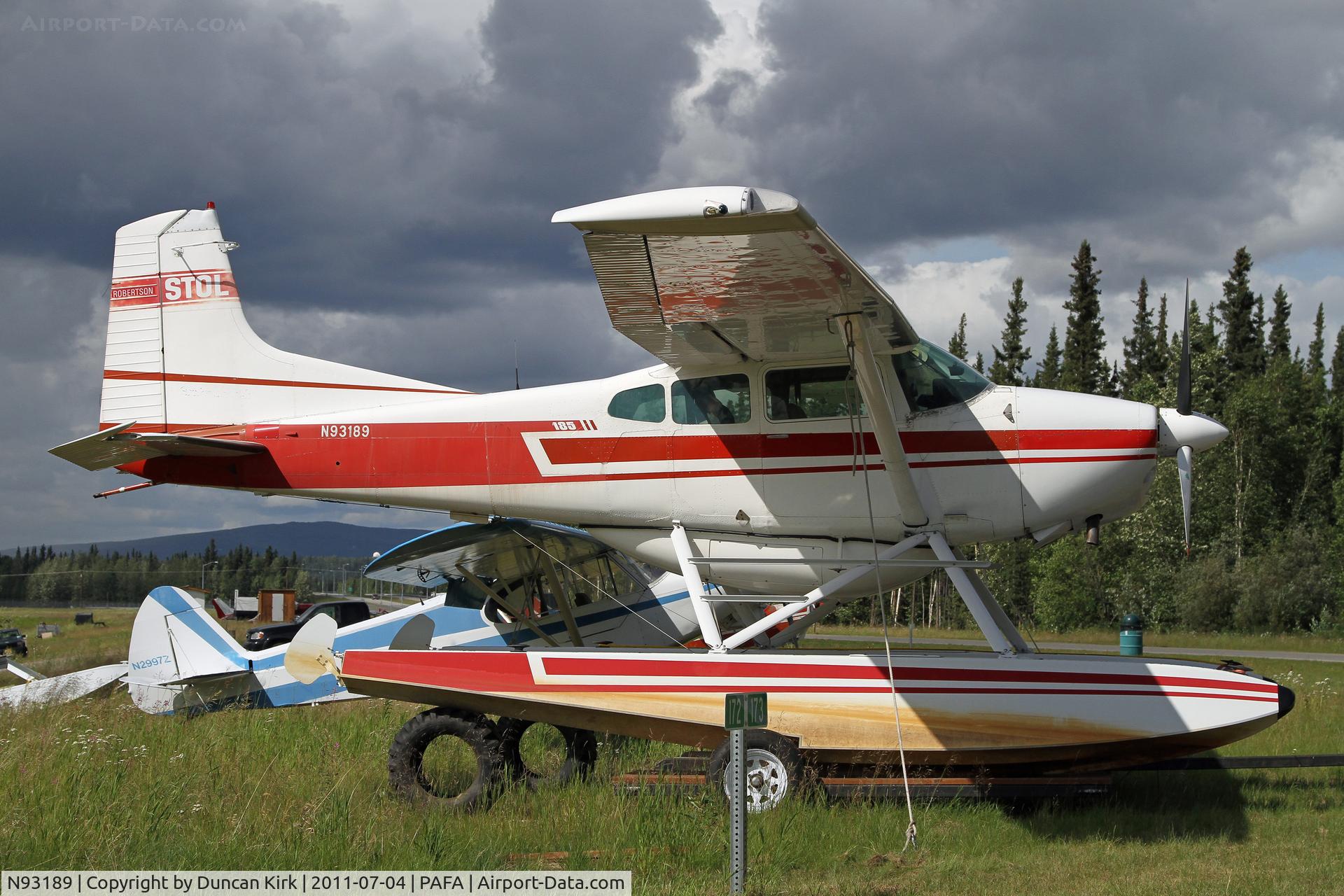 N93189, 1976 Cessna A185F Skywagon 185 C/N 18503194, A Robertson STOL 105