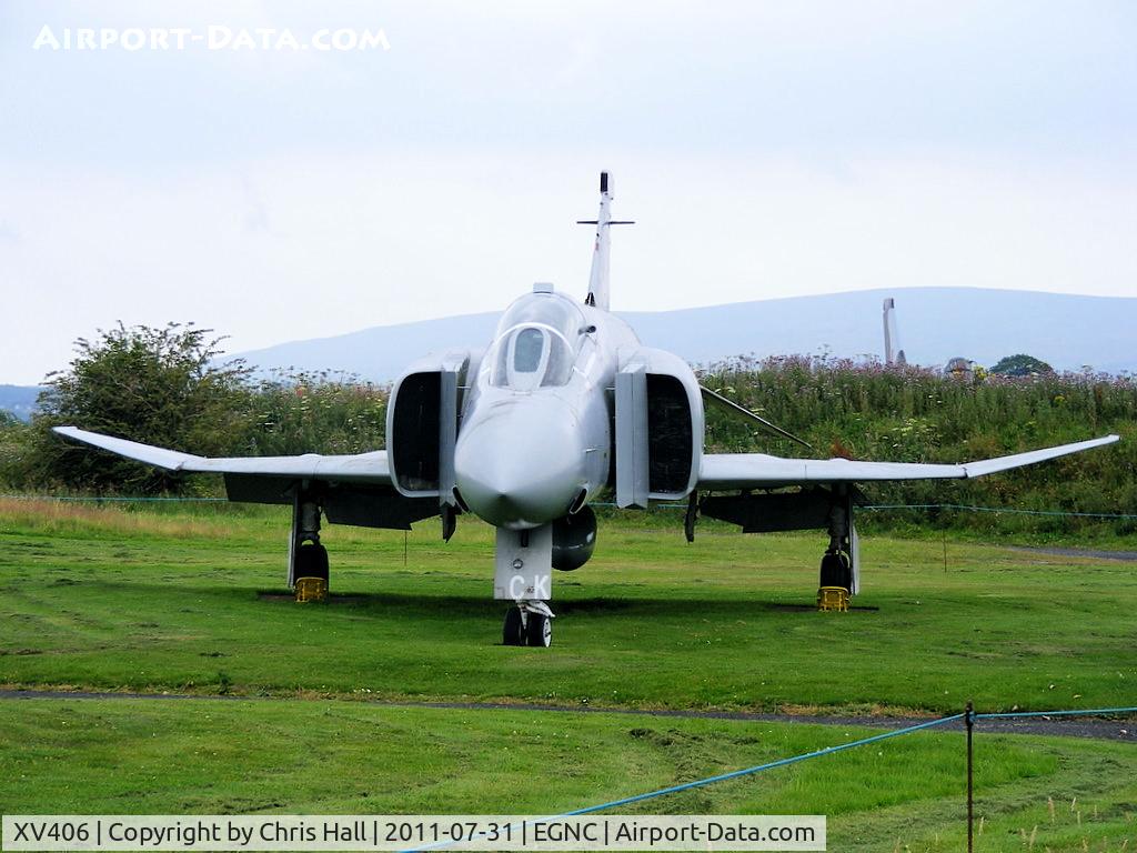 XV406, 1968 McDonnell Douglas Phantom FGR2 C/N 2928-0038, Displayed at the Solway Aviation Museum