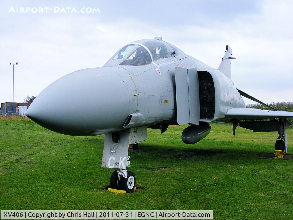XV406, 1968 McDonnell Douglas Phantom FGR2 C/N 2928-0038, Displayed at the Solway Aviation Museum