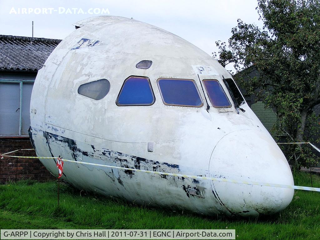 G-ARPP, 1965 Hawker Siddeley HS-121 Trident 1C C/N 2117, Displayed at the Solway Aviation Museum