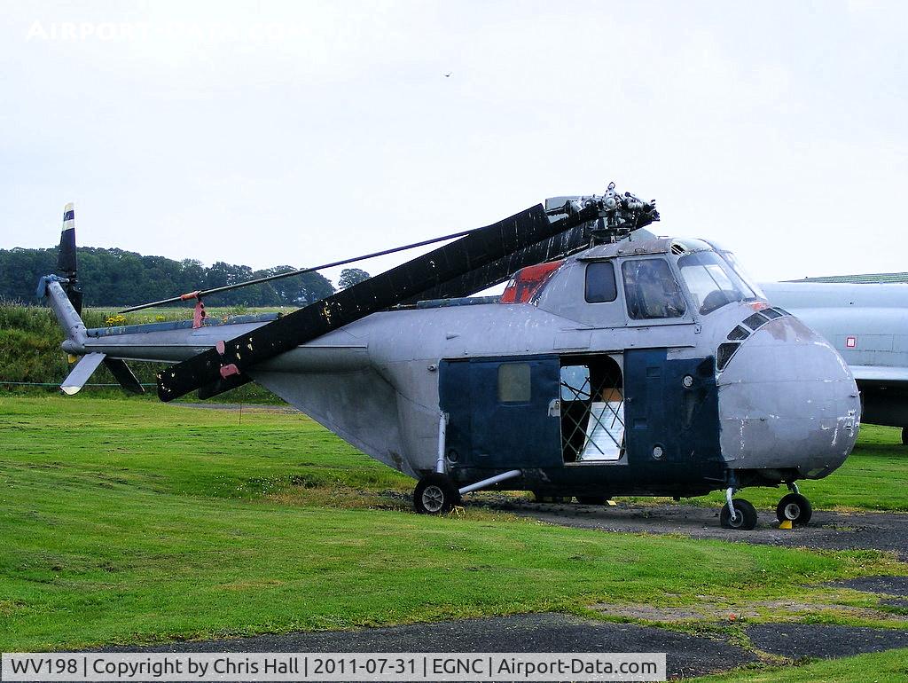 WV198, 1952 Westland Whirlwind HAR.21 C/N 55-289, Displayed at the Solway Aviation Museum