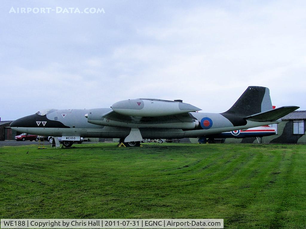 WE188, English Electric Canberra T.4 C/N EEP71164, Displayed at the Solway Aviation Museum