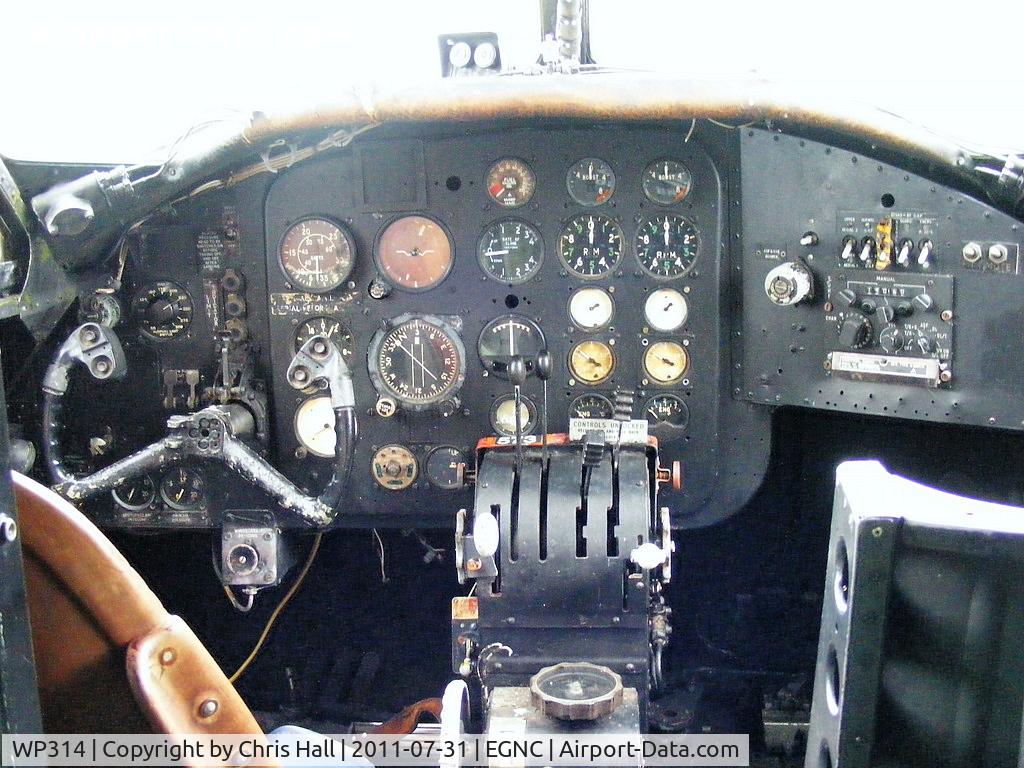 WP314, 1953 Percival P-57 Sea Prince T1 C/N P57/64, Displayed at the Solway Aviation Museum