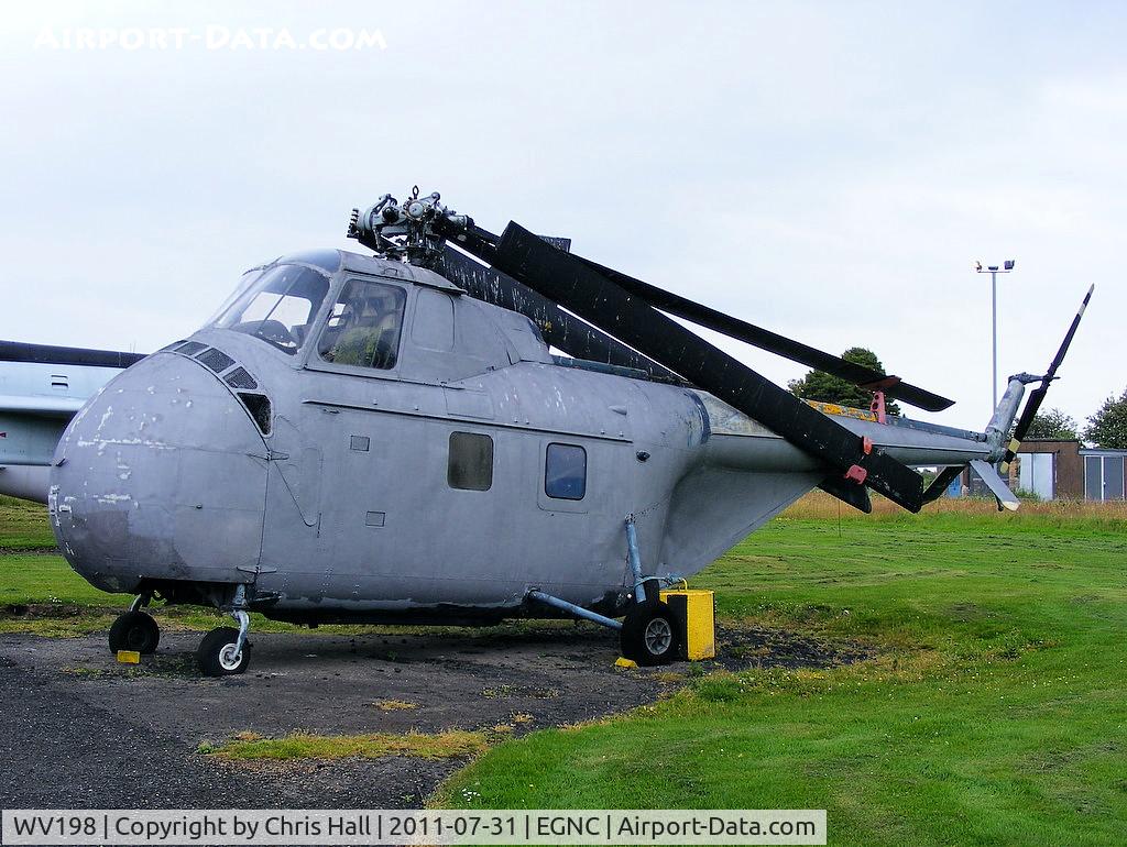 WV198, 1952 Westland Whirlwind HAR.21 C/N 55-289, Displayed at the Solway Aviation Museum