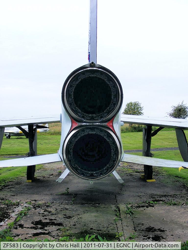 ZF583, English Electric Lightning F.53 C/N 95826, Displayed at the Solway Aviation Museum